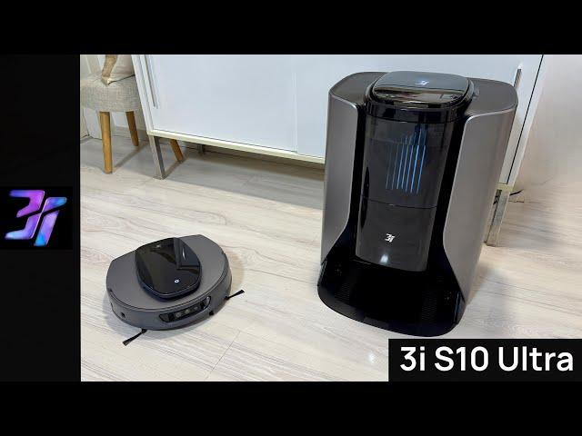 3i S10 Ultra World's First Floor Washing Robot Vacuum with WaterRecycle™ System - THE BEST !