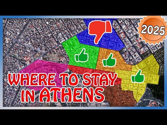 WHERE TO STAY in Athens [Watch BEFORE you book a hotel]