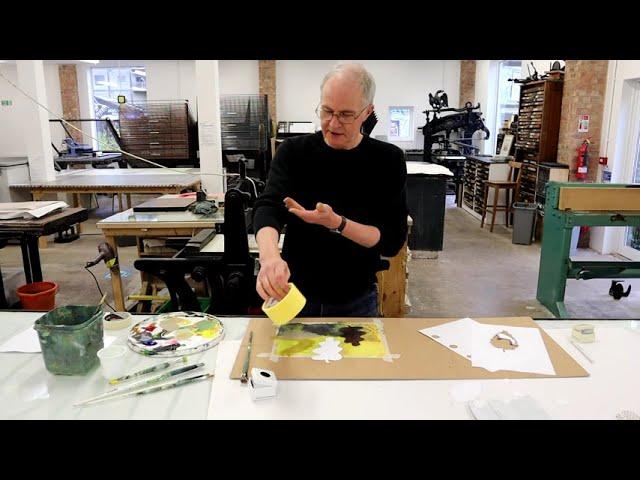 Monoprint with Peter Clayton