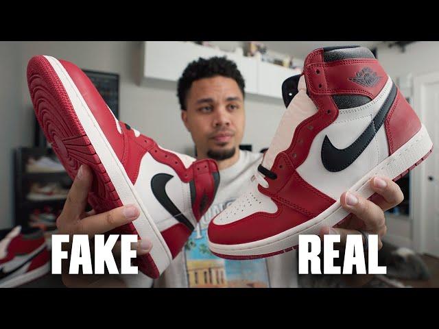 How To Spot Fake Chicago Jordan 1 Lost And Found