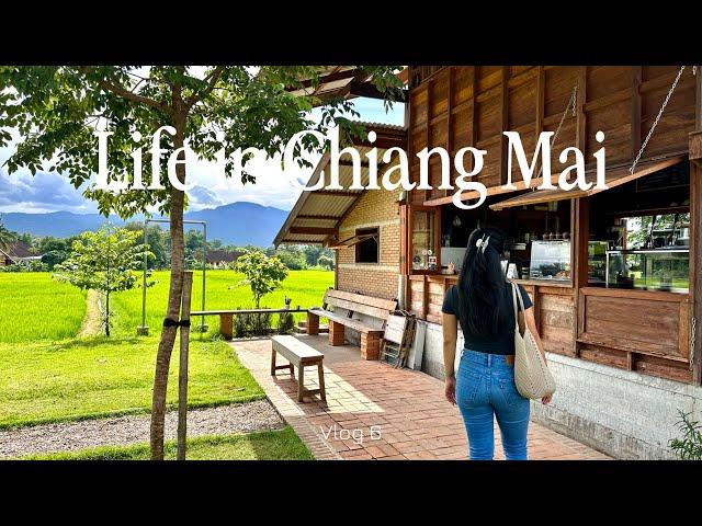 Chiang Mai Vlog | Café scenery, afternoon Tea at Four Seasons & hidden gems of the city