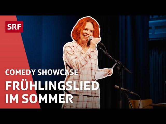 Uta Köbernick: Begrüssungen in 2024 und Frühlingslieder im Sommer | Comedy | Comedy Showcase | SRF