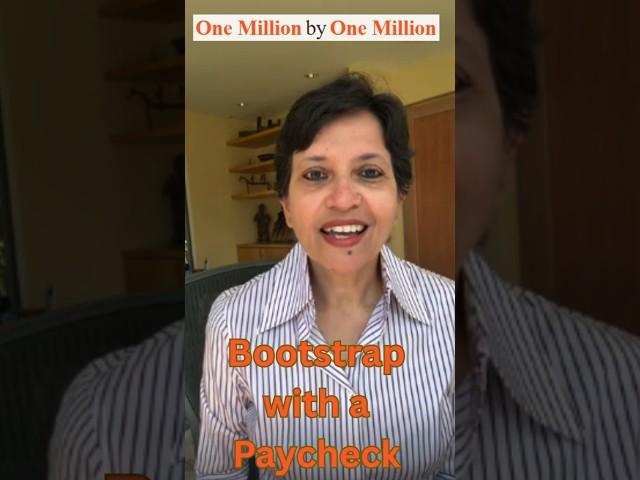 Why You SHOULD Bootstrap with a Paycheck