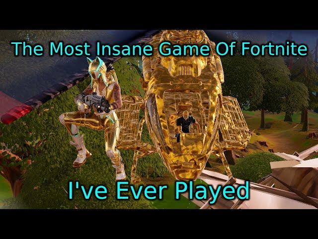 Most Crazy Game of Fortnite I've EVER Played | Fortnite