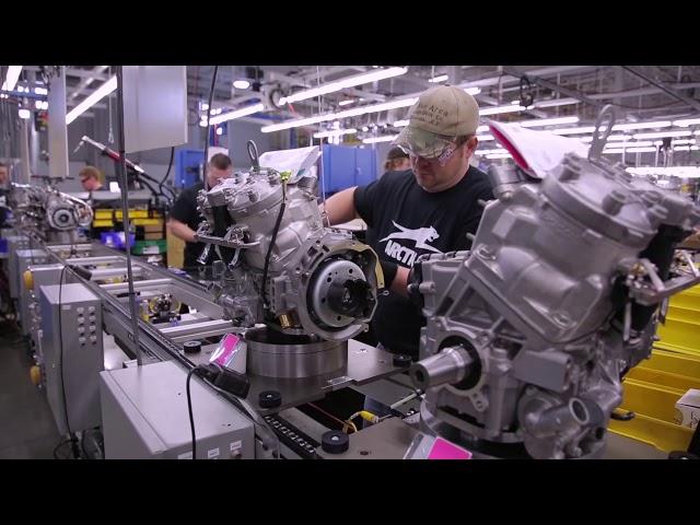 How Arctic Cat snowmobiles are made