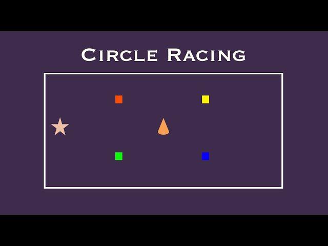 Circle Racing - best elementary physical education games!