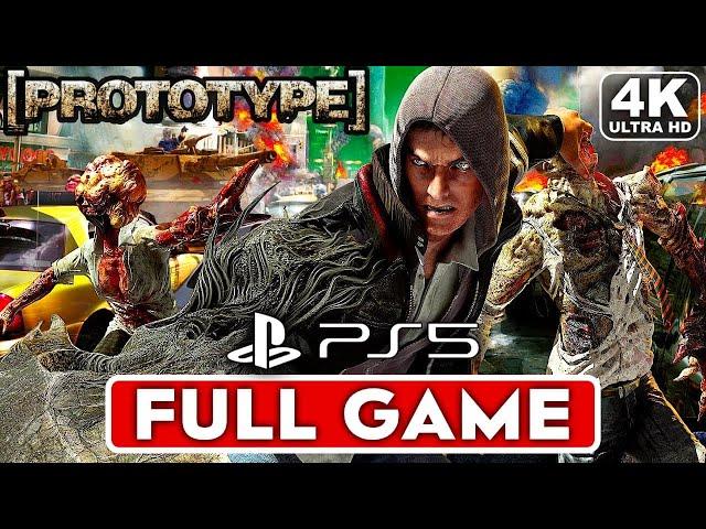 PROTOTYPE PS5 Gameplay Walkthrough Part 1 FULL GAME [4K ULTRA HD] - No Commentary