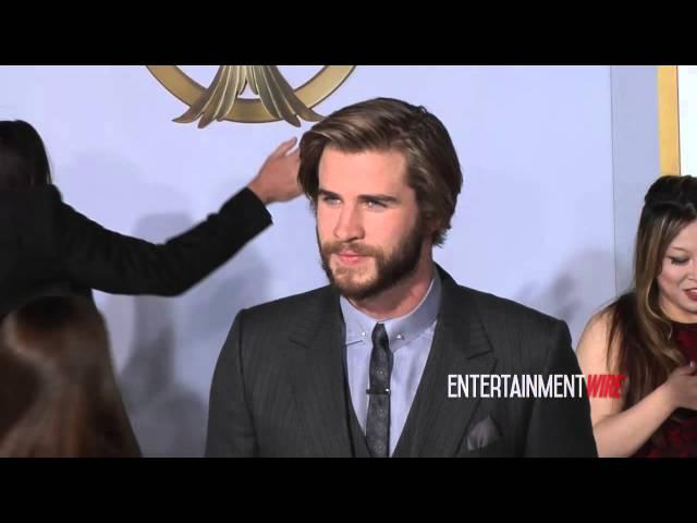 Liam Hemsworth, Josh Hutcherson 'The Hunger Games Mockingjay Part 1' LA premiere