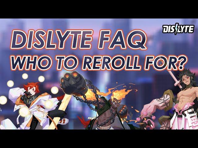 Dislyte FAQ : Who to reroll for ? The Best Option for Beginner Banner !!