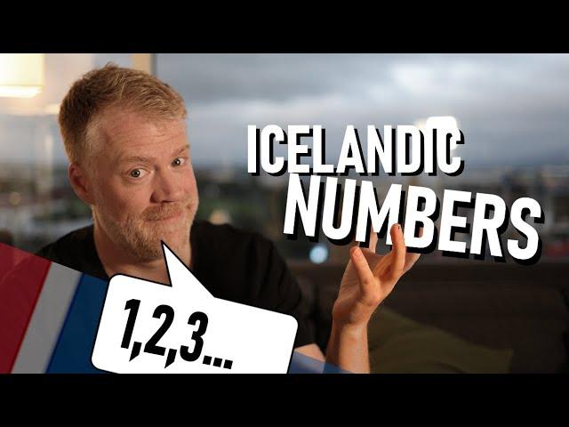 Counting in the Icelandic language