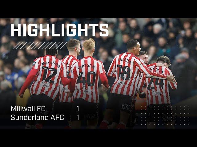 Point In The Capital | Millwall FC 1 - 1 Sunderland AFC | EFL Championship Highlights