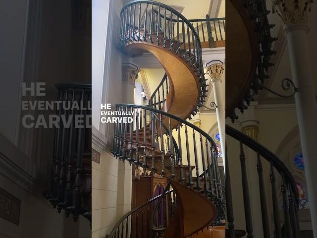 MIRACULOUS STAIRCASE of Loretto Chapel in Santa Fe, New Mexico