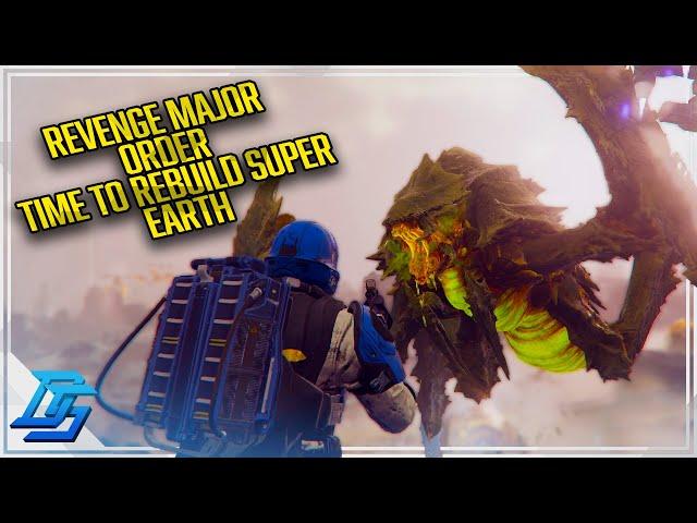 Helldivers 2 | New Major Order To Rebuild Super Earth, Time For Revenge Against Bugs & Illuminate!