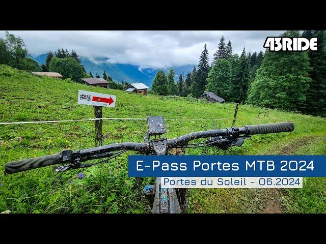 E - Pass Portes MTB 2024 - E-bike trip thru Portes du Soleil