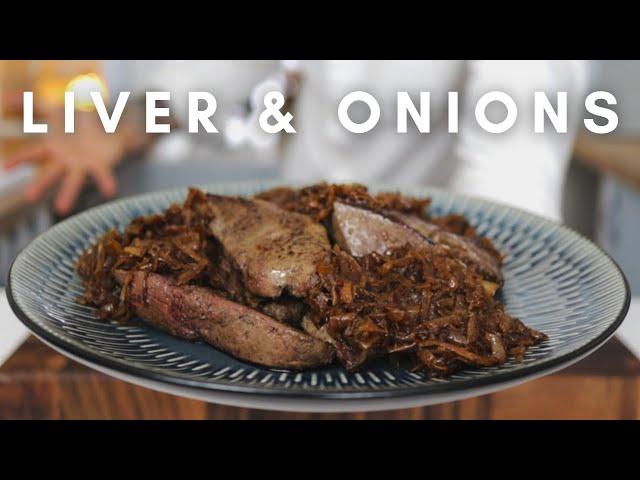 Liver & Onions! How a PRO Chef cooks this CLASSIC