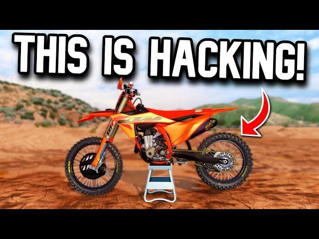 THE KTM 450 IS UNREAL IN MX BIKES!