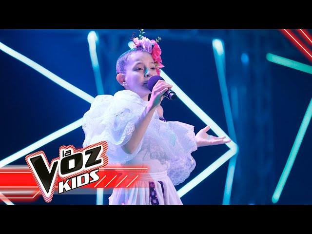 Salomé sings ‘Toitico bien empacado’| The Voice Kids Colombia 2021