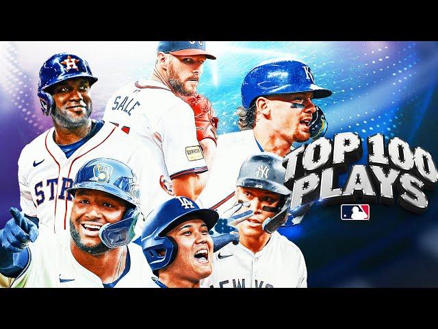 MLB's Top 100 Plays of 2024! (Ft. historic moments from Shohei, Judge, Skenes & MORE)