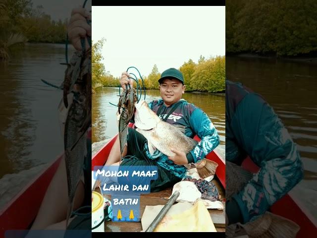 benggol fishing mengucapkan mohon maaf lahir dan batin,, kompilasi video mancing kakap,,