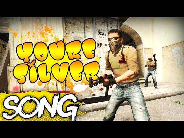 CS:GO Song | "You're Silver" |#NerdOut (Jason Derulo - Get Ugly Parody) Feat Deluxe 4!