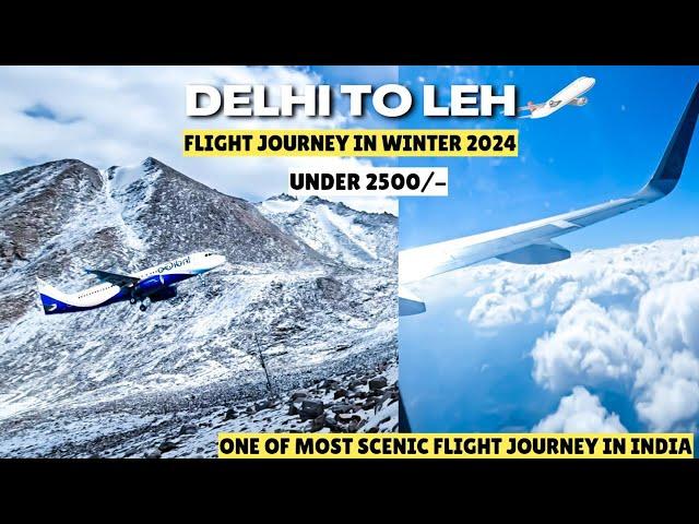 Delhi To Leh Flight Trip | Leh Ladakh Flight Journey| Leh Bus Journey| Leh Ladakh Tour | snowfall