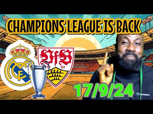 FOOTBALL PREDICTIONS TODAY 17/9/24 |SOCCER PREDICTIONS #footballpredictionstoday #championsleague