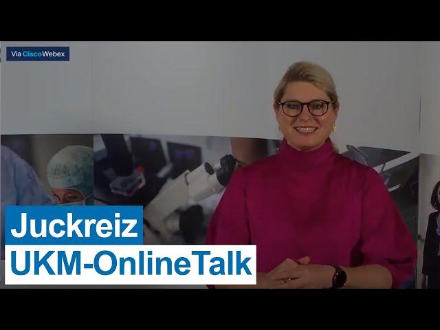 UKM-OnlineTalk: "Juckreiz - Chronischer Pruritus"