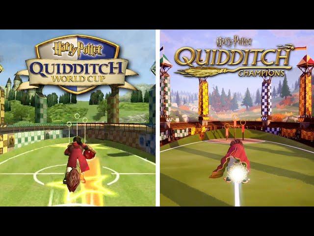 Comparing Quidditch World Cup to Quidditch Champions