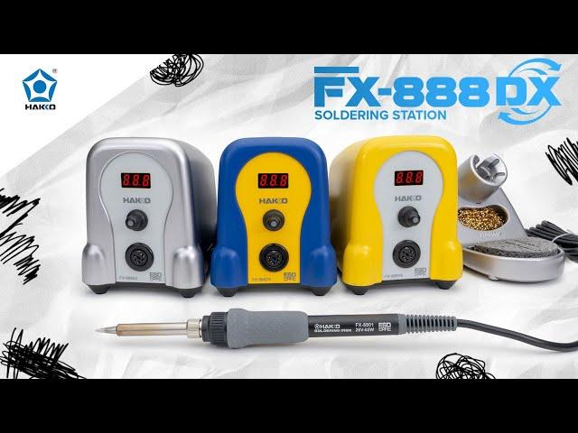 Introducing the All NEW HAKKO FX-888DX Soldering Station