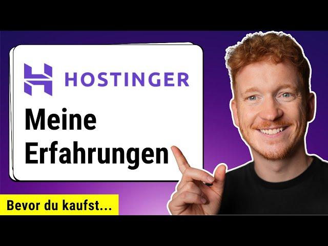 Hostinger Erfahrungen im Test 2024 - Ist der Website Builder das Geld wert?