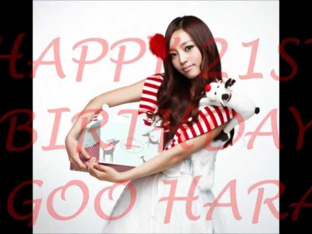 HAPPY BIRTHDAY HARA UNNIE!