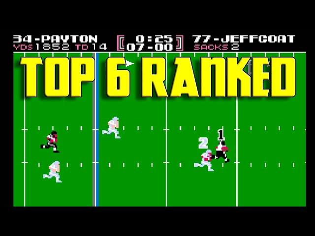 Ranking the Top 6 Teams in Tecmo Bowl (NES) - Best of the Best!