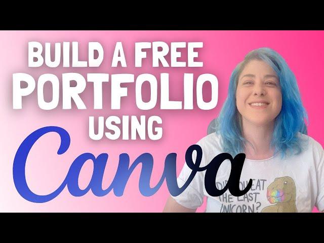 How to Make a Portfolio Website for FREE using Canva