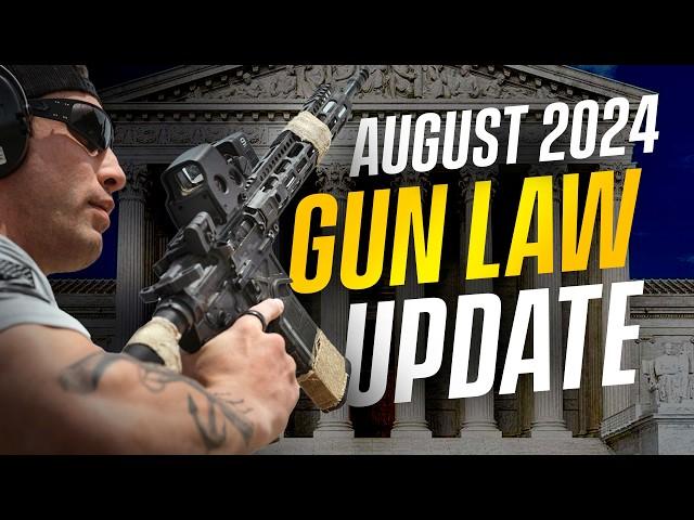 New Gun Laws You Must Know About (August 2024) - ATF Pistol Brace + Supreme Court Rulings