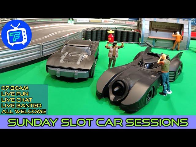 Sunday Slot Car Sessions Screams into Action! #slotcars #scalextric #slotcarsareback