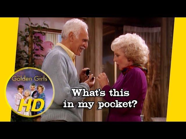 Miles gives Rose a Friendship ring, like Abbott might give to Costello. - Golden Girls HD