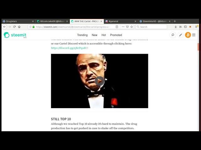 DrugWars on STEEM BLOCKCHAIN!!!