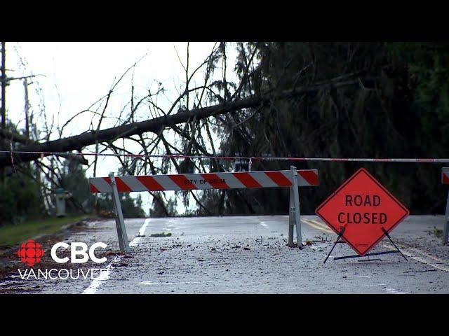 'Bomb cyclone' batters B.C. coast