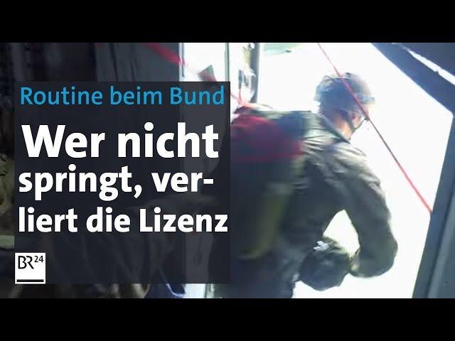 Bundeswehr: "Springer-TÜV" für Fallschirmjäger | Abendschau | BR24