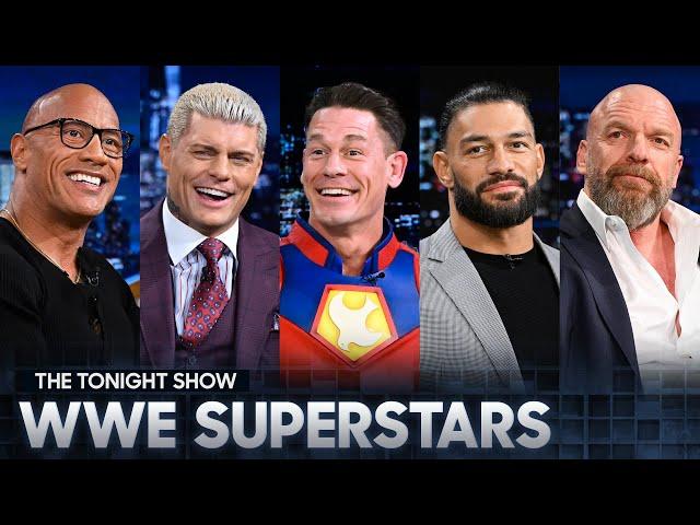 WWE Superstars Dwayne Johnson, Roman Reigns, John Cena, Cody Rhodes & More Talk WWE and WrestleMania