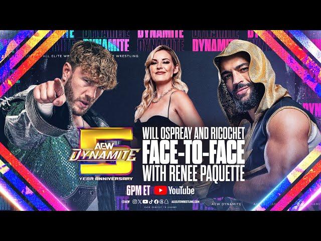 EXCLUSIVE INTERVIEW! Renee Paquette sits down with Will Ospreay & Ricochet! | 09/27/2024