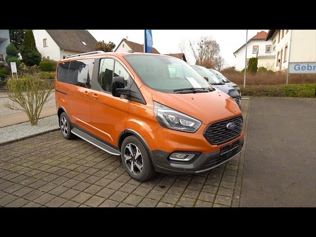 Ford Tourneo Custom Bus 2023 Titanium X Sport Active + Review Preview Overview Walkaround