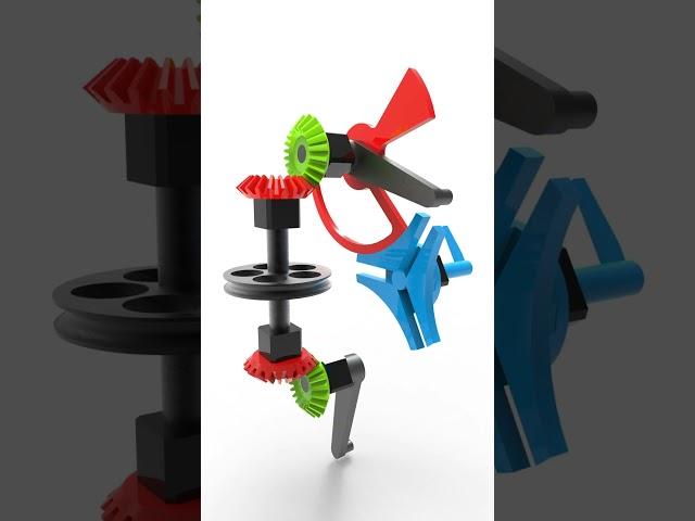 Reversible Geneva Drive – 120° Indexing #mechanic #engineering #mechanism #fusion360 #solidworks