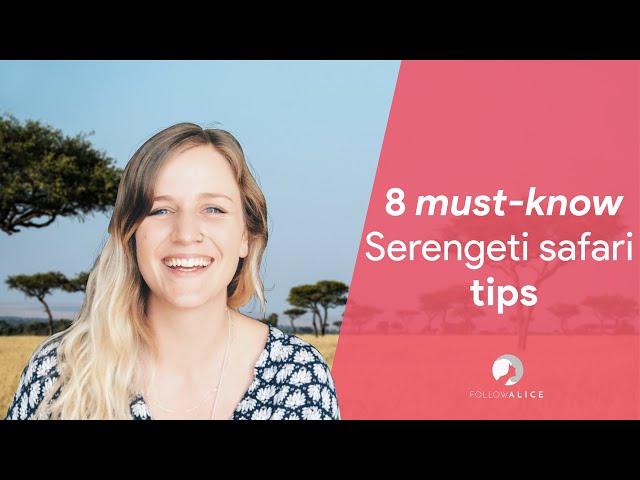 African Safari | Serengeti National Park | 8 KEY Tanzania safari tips