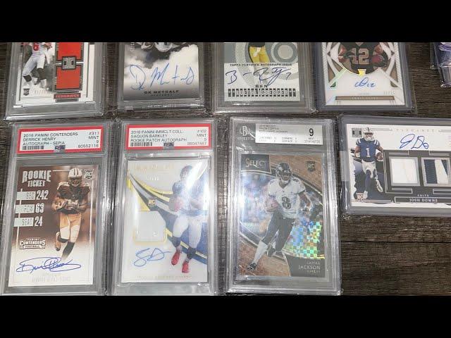 CRAZY LOCAL SPORTS CARD SHOW PICKUPS AND SALES! MONROE SPORTS CARD SHOW - QB AUTOS AND RB RPAS