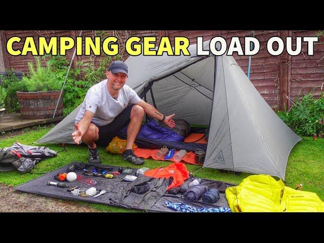 All My Gear for Wild Camping & Hiking in 2023-24!