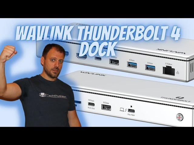 Superpower-Up Your Laptop | WAVLINK UTD45 Thunderbolt 4 Dock