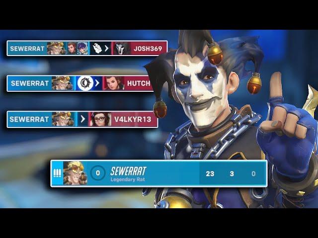 dominating grandmasters with 0 deaths on junkrat