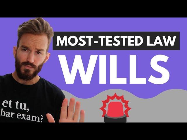 Wills, Trusts, and Estates (Wills) Bar Review: Most Tested Areas of Law on Bar Exam [Preview]