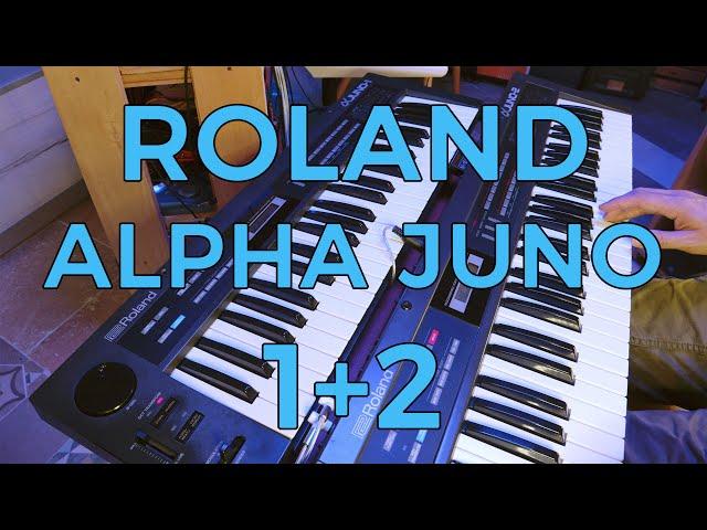 Roland Alpha Juno 1 + 2